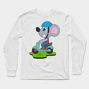 Mouse Motorcycle Long Sleeve T-Shirt